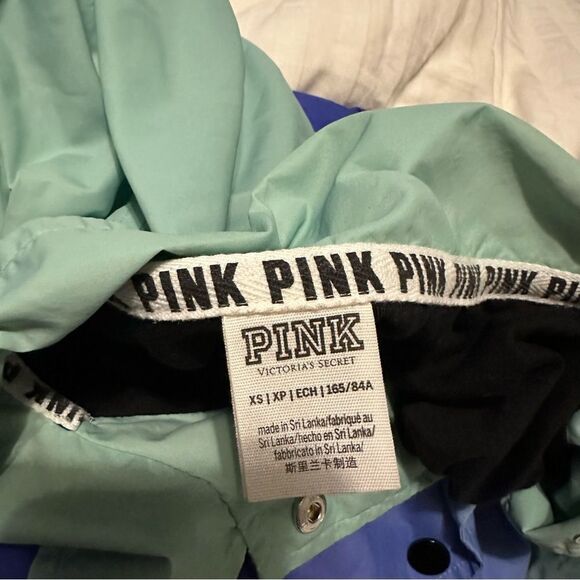 Victoria’s Secret blue ombré windbreaker jacket - Picture 6 of 8